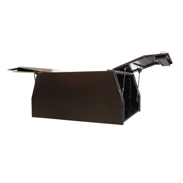 1200Mm Aluminium Canopy - Black
