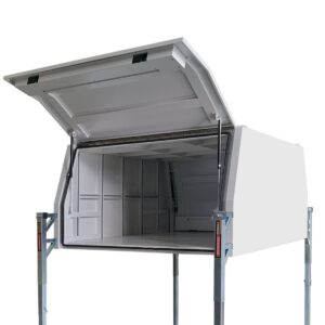 1200mm Aluminium Canopy - White