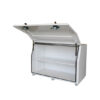 White Aluminium 850 Series Full Open – 1565L 1