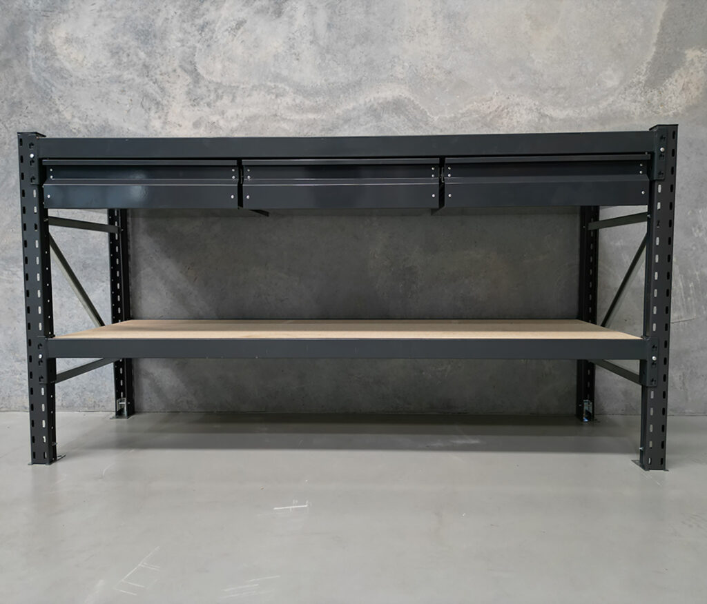 2 Tier Longspan Workbench • Pallet Racking Place