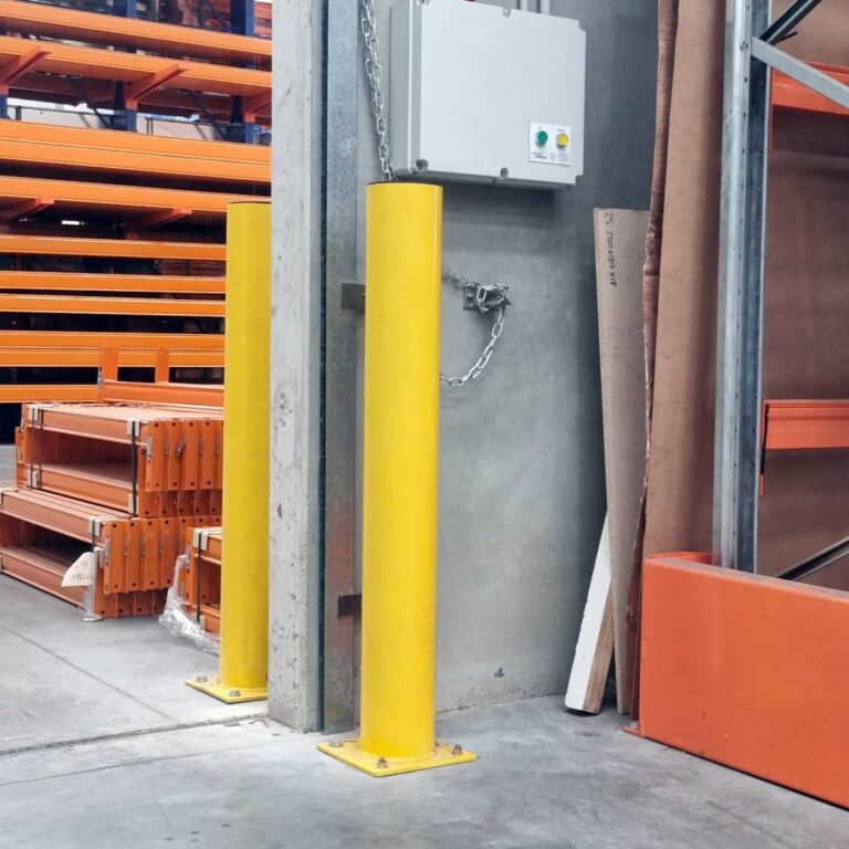 Steel Bollards • Pallet Racking Place