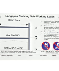 Safe Work Load Signs