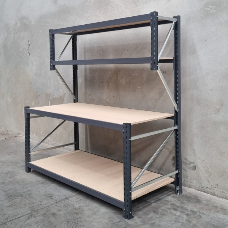 4 Tier Longspan Workbench • Pallet Racking Place