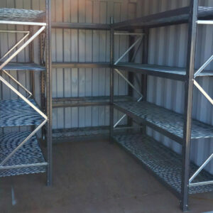 Mesh Deck Longspan and Rivet Shelving 6