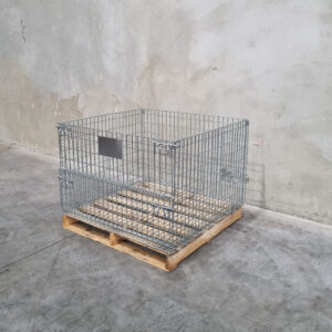 Alternative view of Wire Cage for Pallets