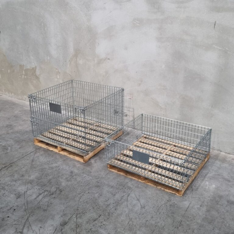 Wire Cage for Pallets • Pallet Racking Place
