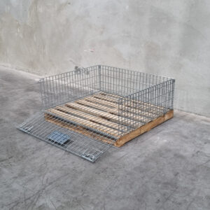 Wire Cage for Pallets 6