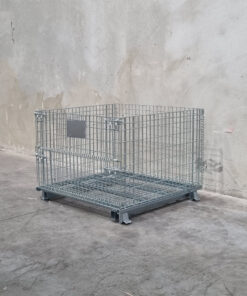 Galvanised Mesh Cage
