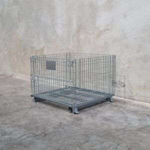 Galvanised Mesh Cage