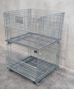 Alternative view of Galvanised Mesh Cage