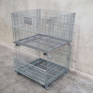 Alternative view of Galvanised Mesh Cage