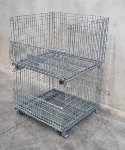 Galvanised Mesh Cage 4