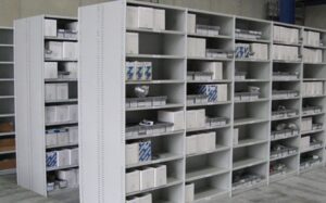 Rolled Upright Type Shelving (RUT)