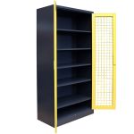 Mesh 2 Door Cabinet
